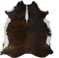 Cowhide Area Rug – Handmade Black & White Accent 100