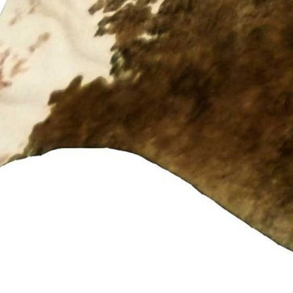 Cowhide Area Rug – Handmade Black & White Accent