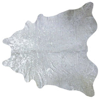 Cowhide Area Rug – Handmade Black & White Accent 45