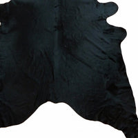 Cowhide Area Rug – Handmade Black & White Accent 62