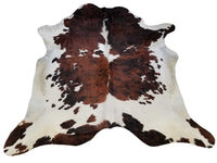Cowhide Area Rug – Handmade Black & White Accent 65