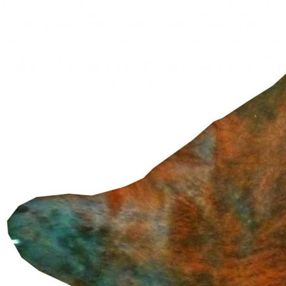 Cowhide Area Rug – Handmade Black & White Accent