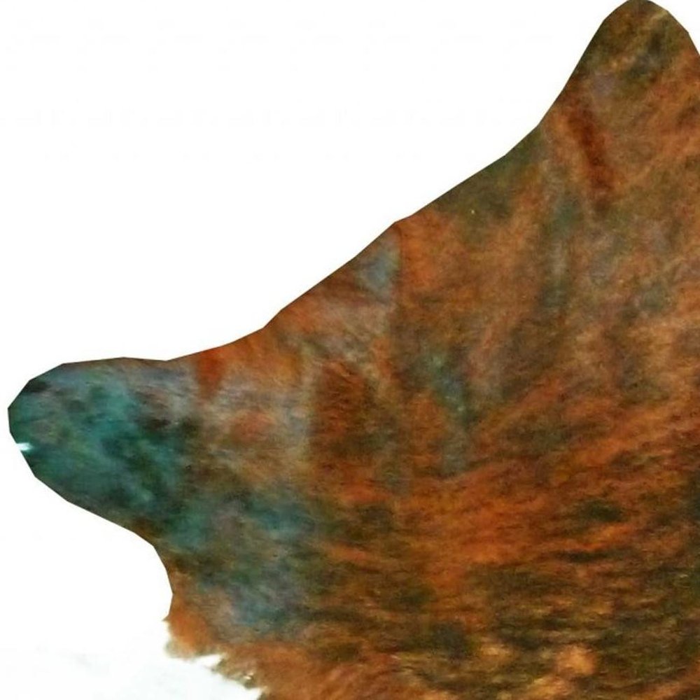 Cowhide Area Rug – Handmade Black & White Accent