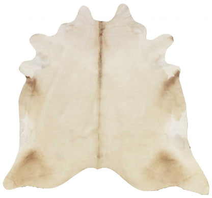 Cowhide Area Rug – Handmade Black & White Accent