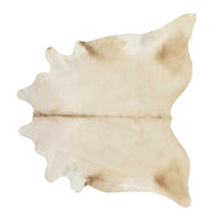 Cowhide Area Rug – Handmade Black & White Accent 72