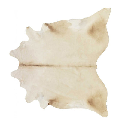 Cowhide Area Rug – Handmade Black & White Accent