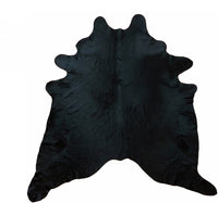 Cowhide Area Rug – Handmade Black & White Accent 83