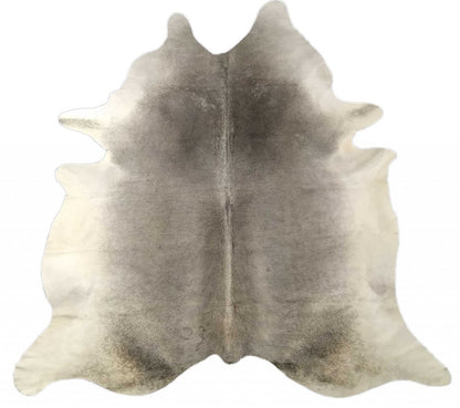 Cowhide Area Rug – Handmade Black & White Accent