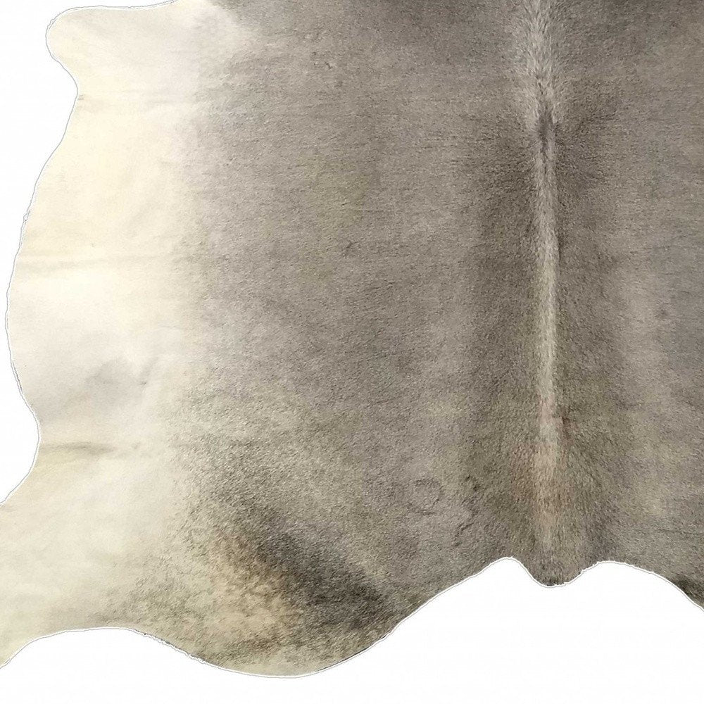 Cowhide Area Rug – Handmade Black & White Accent