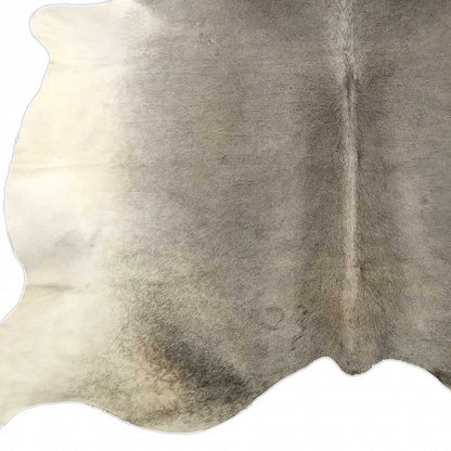 Cowhide Area Rug – Handmade Black & White Accent