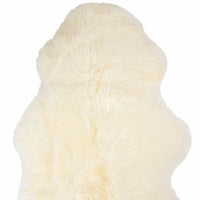 2' X 3' Ivory Shag Area Rug 9
