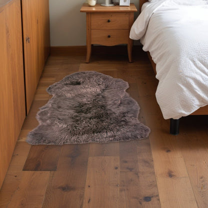 Chocolate Sheepskin Rug – Natural New Zealand Luxury