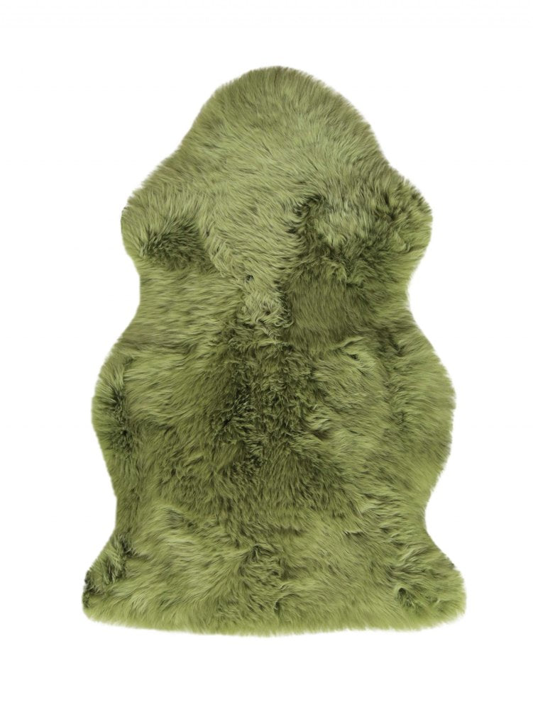 2' x 3' Sage New Zealand Lambs Wool Area Rug — sheepskin area rug