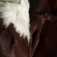 Cowhide Area Rug – Brown & White, Modern Accent — cowhide area rug 2