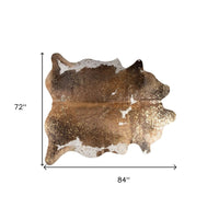 Brown Cowhide Area Rug – Soft, Modern Statement Decor — cowhide area rug 3