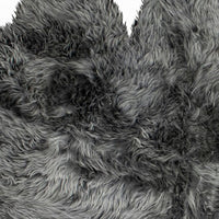 3' x 5' Gray Natural Sheepskin Area Rug — sheepskin area rug 5
