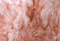 3' x 5' Pink Natural Sheepskin Area Rug — sheepskin area rug 1