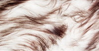 5' X 6' Chocolate Ombre Faux Sheepskin Non Skid Area Rug — sheepskin area rug 1