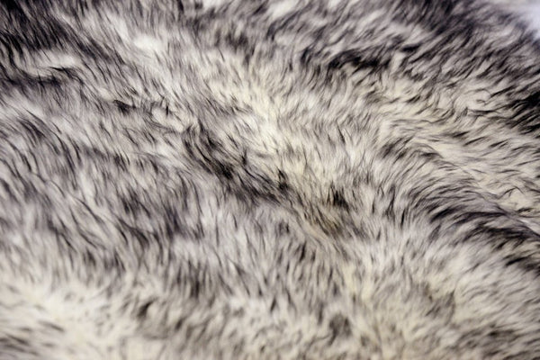5' X 6' Gray Sheepskin Handmade Area Rug alternate view