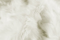 3' X 5' Off White Faux Sheepskin Printed Area Rug 2