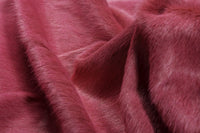 Fuchsia Cowhide Area Rug – Hand Knotted, 6x7 78