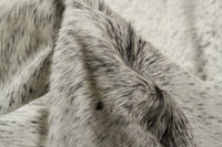 Light Gray Cowhide Hand Knotted Area Rug, 5x7 – Stain Resistant — cowhide area rug 2