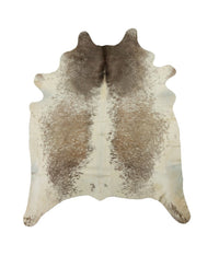 Brown Cowhide Area Rug – Hand Knotted, Stain Resistant 34