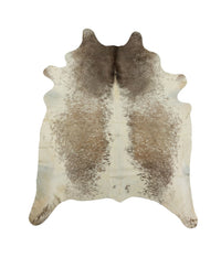Brown Cowhide Area Rug – Hand Knotted, Stain Resistant 103
