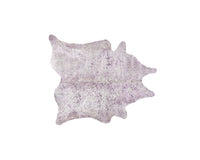 Gray & Pink Cowhide Area Rug – Hand Knotted — cowhide area rug 2
