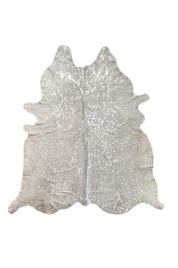Green Cowhide Hand Knotted Rug – Stain Resistant Style — cowhide area rug 6