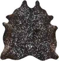 Cowhide Animal Print Area Rug – Brown & Tan, 8x10 — cowhide area rug 15