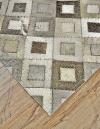 Faux Cowhide Area Rug – Black, Gray & White Animal Print — cowhide area rug 12
