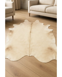 Cowhide Area Rug – Handmade Black & White Accent in Living Room — cowhide area rug 153