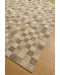 Beige, Gray & Ivory Cowhide Print Area Rug – Washable, UV Protection Pattern Detail Close-Up — cowhide print area rug 7