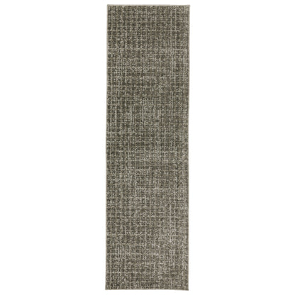 Alton Grey Beige Modern & Contemporary Plaid Indoor Rug