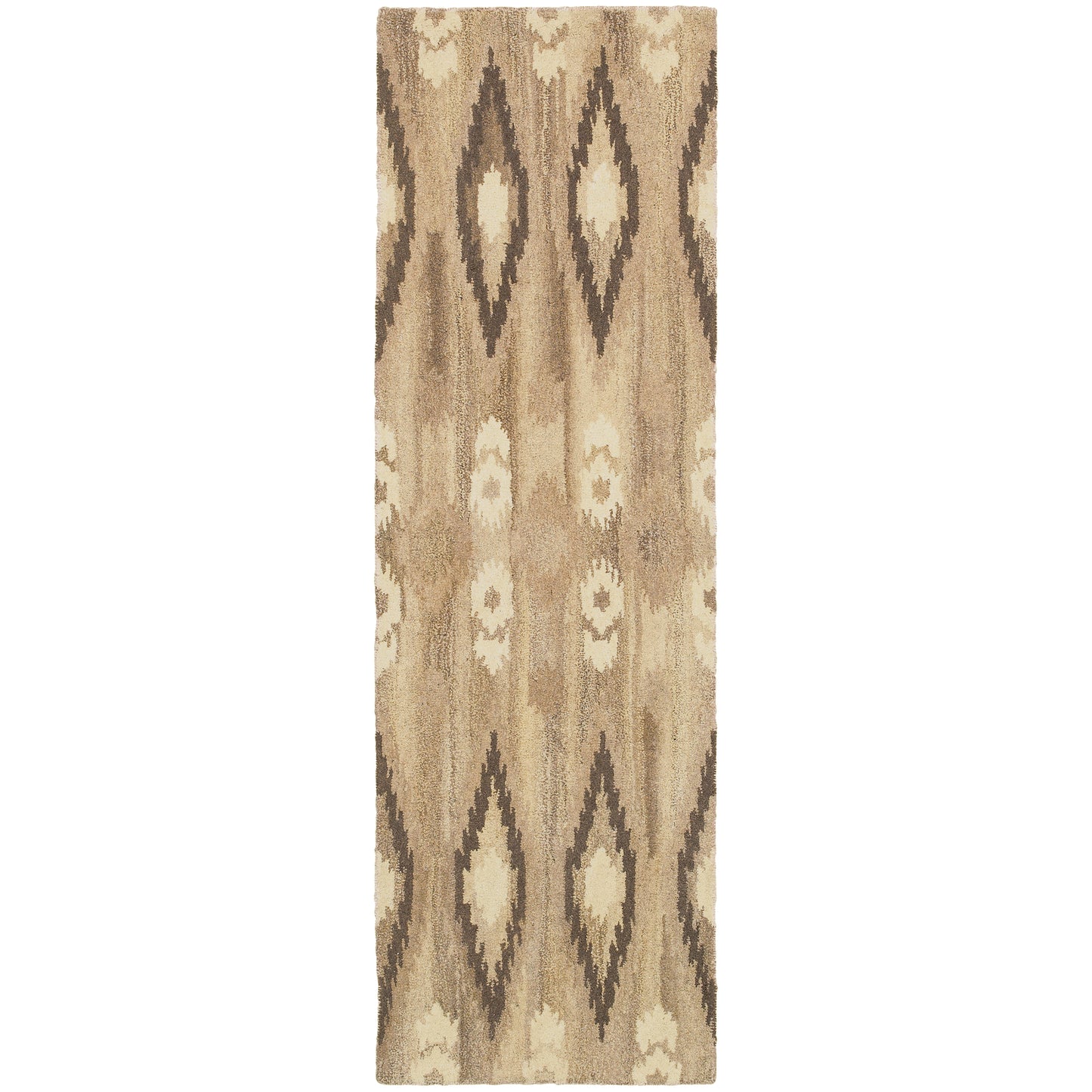 Anastasia Beige Ivory Bohemian Abstract Indoor Rug