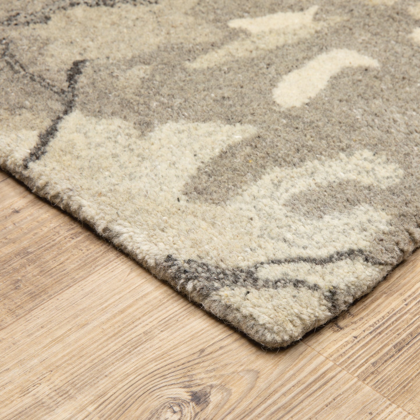 Anastasia Beige Tan Modern & Contemporary Abstract Indoor Rug