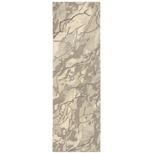 Anastasia Beige Tan Modern & Contemporary Abstract Indoor Rug