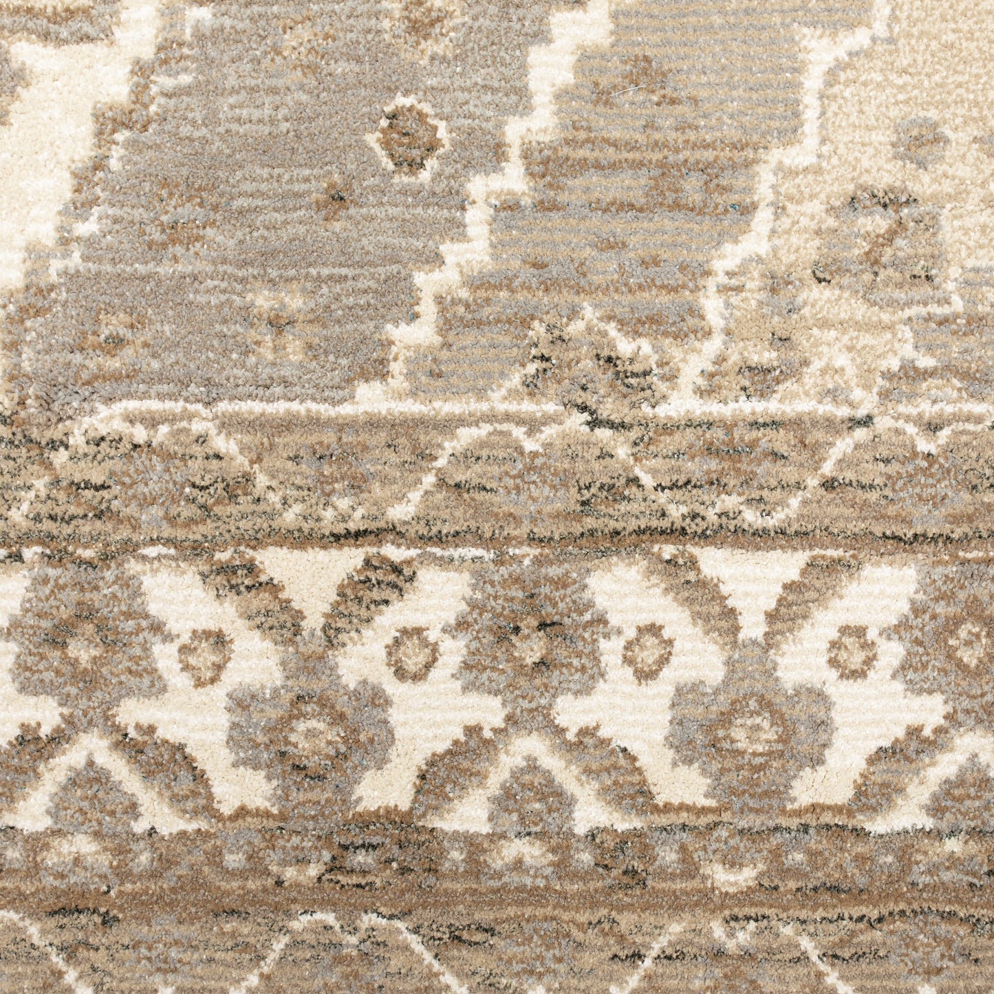 Andorra Beige Ivory Traditional Oriental Indoor Rug