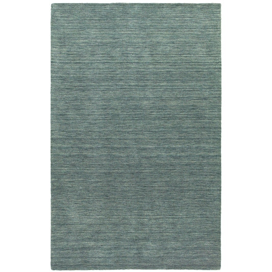 Aniston Blue  Modern & Contemporary Solid Indoor Rug