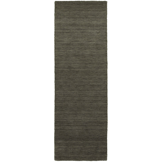 Aniston Charcoal  Modern & Contemporary Solid Indoor Rug