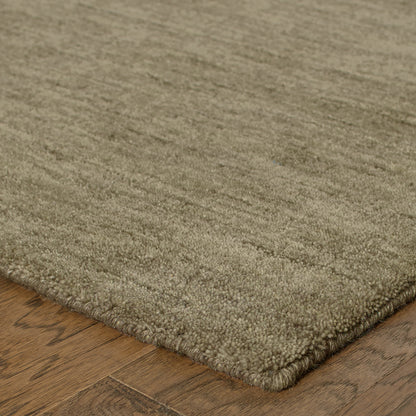 Aniston Green  Modern & Contemporary Solid Indoor Rug