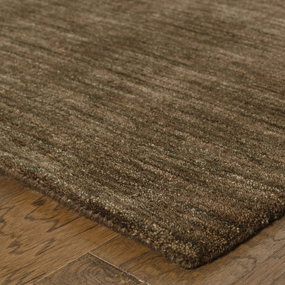 Aniston Brown  Modern & Contemporary Solid Indoor Rug