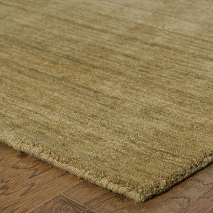 Aniston Gold  Modern & Contemporary Solid Indoor Rug