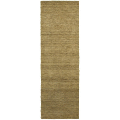 Aniston Gold  Modern & Contemporary Solid Indoor Rug