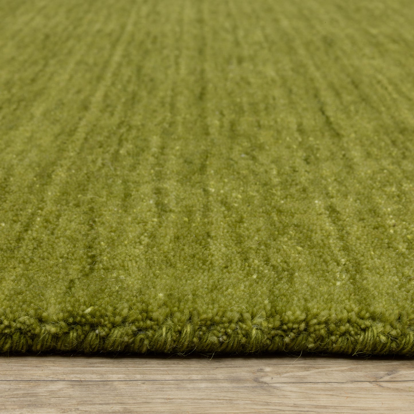 Aniston II Olive Green Casual Solid Indoor Rug