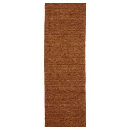 Aniston II Rust Rust Casual Solid Indoor Rug