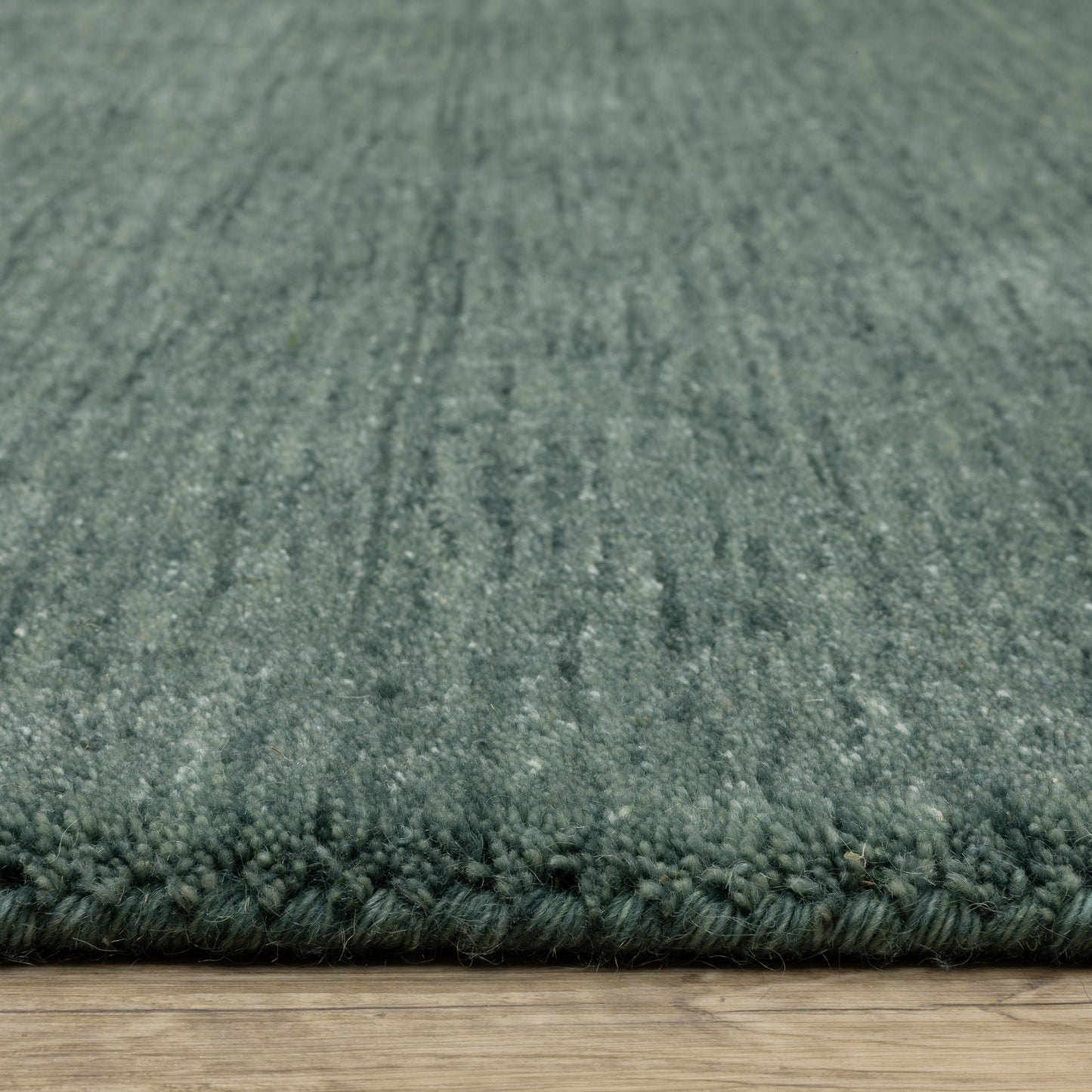 Aniston II Teal Blue Casual Solid Indoor Rug