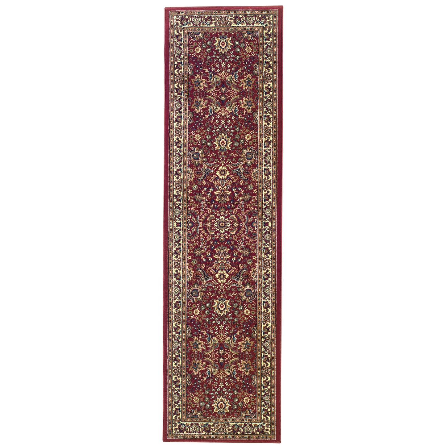 Ariana Red Ivory Traditional Oriental Indoor Rug