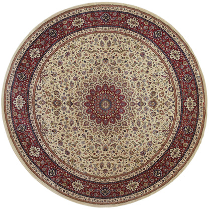 Ariana Ivory Red Traditional Oriental Indoor Rug